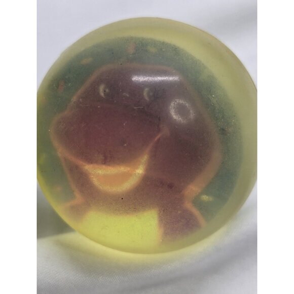 Vintage 2000 Lyons Partnership Barney And Baby Bop Rubber Ball Lot Of 2 - Picture 3 of 11